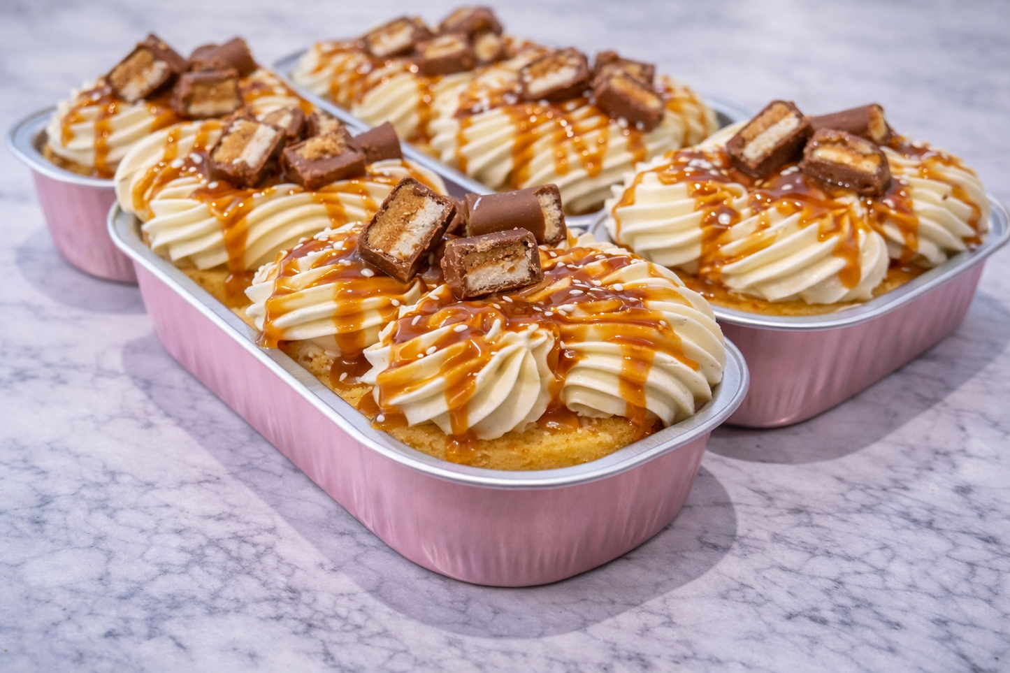 Vanilla Caramel Indulgence Cake (set of six)